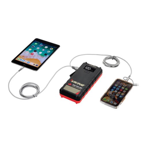 VIKING 2000 Peak Amp Lithium-Ion Jump Starter and Power Bank