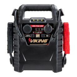 VIKING 1000 Peak Amp Lead-Acid Multifunction Jump Starter and Power Pack with 150 PSI Air Compressor