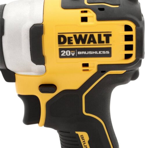 DEWALT ATOMIC 20V MAX Cordless Brushless Compact Drill/Impact 2 Tool Combo Kit with (2) 1.3Ah Batteries, Charger, and Bag