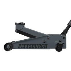 PITTSBURGH 3 Ton Floor Jack with RAPID PUMP, Slate Gray