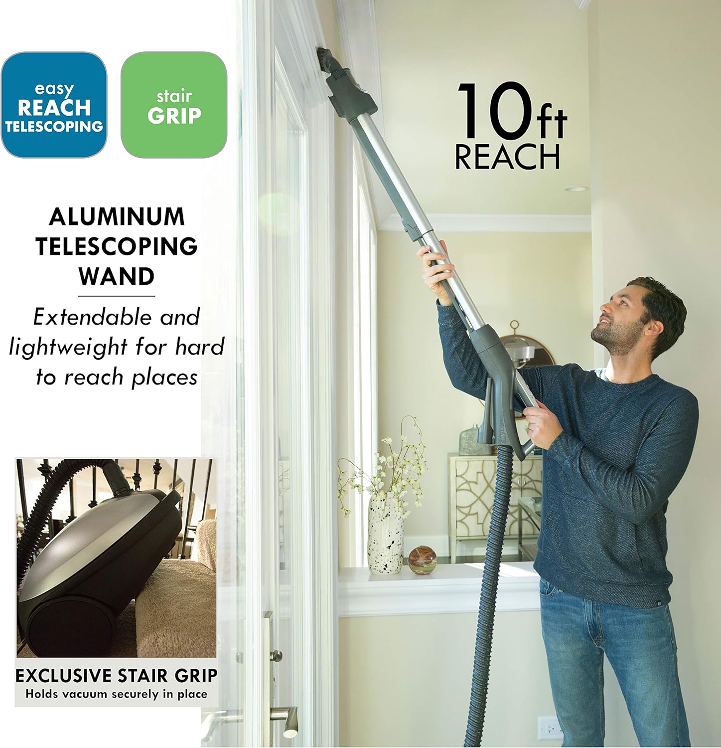 Elite 21814 CrossOver Canister Vacuum - Thumbnail 5