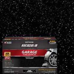 Rust-Oleum RockSolid 2-part Black Polycuramine Concrete and Garage Floor Paint ( Kit )