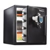 SentrySafe 1.2-cu ft Fireproof Waterproof Home safe with Biometric Lock
