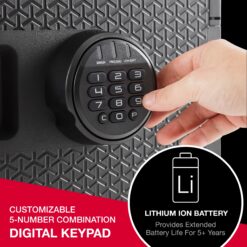 SentrySafe 0.8-cu ft Fireproof Waterproof Home safe with Electronic/Keypad Lock