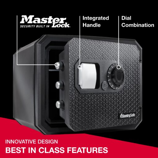 SentrySafe 0.8-cu ft Fireproof Waterproof Home safe with Combination lock Lock