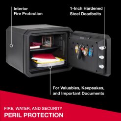 SentrySafe 0.8-cu ft Fireproof Waterproof Home safe with Combination lock Lock