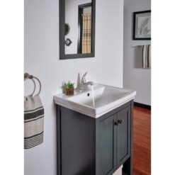 Delta Foundations 4 in. Centerset Single-Handle Bathroom Faucet in Brushed Nickel B510LF-SSPPU-ECO