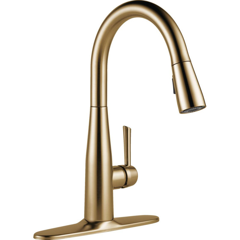 9113-CZ-DST Essa Pull Down Single Handle Kitchen Faucet with MagnaTite and Diamond Seal Technology Essa Pull Down Single Handle Kitchen Faucet with MagnaTite® and Diamond Seal Technology