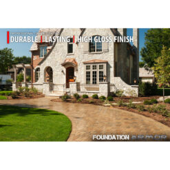 5 GAL Solvent Based Brown-Tinted High Gloss Solvent Based Acrylic Exposed Aggregate Concrete Sealer