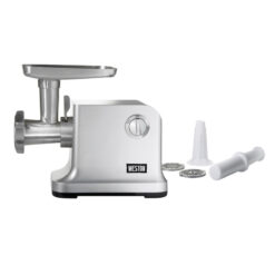 Weston #12 Electric Meat Grinder & Sausage Stuffer with Powerful 750 Watt, 1 hp Motor