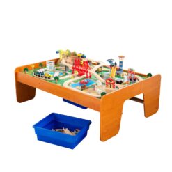 KidKraftÂ® Ride Around Town Train Table and Set