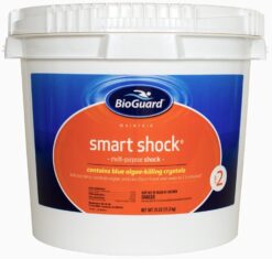 BioGuard Smart Shock 25 lb, Algae Preventative, Swimming Pool Clarifier, Pool Shock Treatment, Multi-Purpose Shock for Pool Maintenance