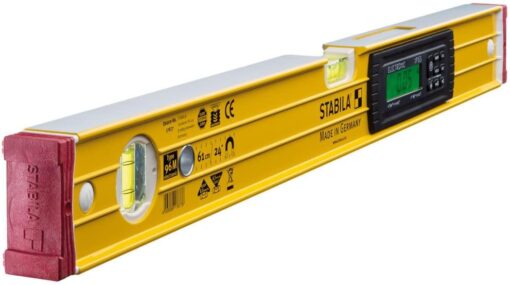 Stabila 36520 24-Inch Electronic Magnetic Dust and Waterproof IP65 TECH Level with Case