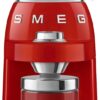 SMEG 50's Retro Line Tritan Renew Coffee Grinder (Red) (Red)