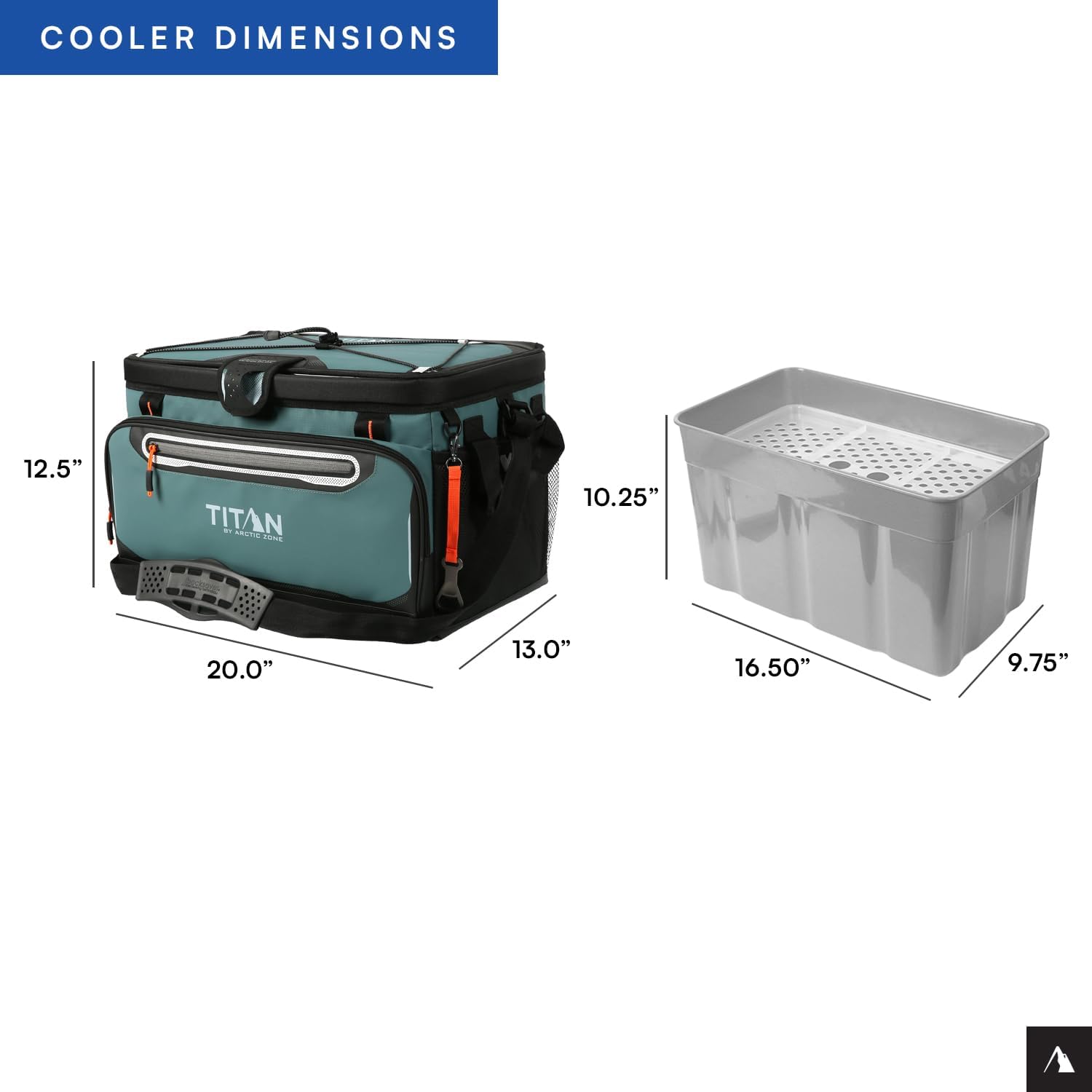 Arctic Zone Titan Deep Freeze 48-Can Cooler – Zipperless HardBody