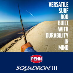 PENN Squadron III Surf Spinning Rod, 11' Medium Heavy Fishing Rod, 2 Piece