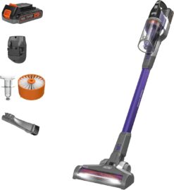 BLACK+DECKER Powerseries Extreme Cordless Pet Hair Vacuum Cleaner, Stick Vacuum for Pets (BSV2020P)