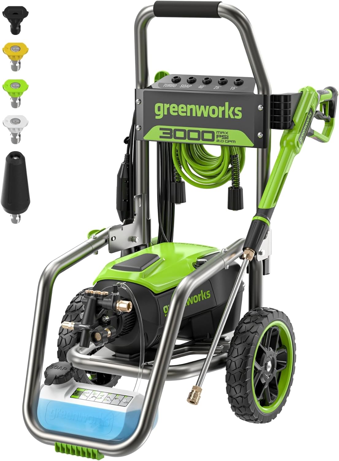 Greenworks Pro Brushless 3000 PSI (CSA Certified) 2.0 GPM Max