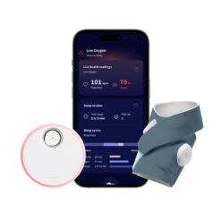 Owlet Dream Sock - FDA-Cleared Smart Baby Monitor - Track Live Pulse (Heart) Rate, Oxygen in Infants - Receive Notifications