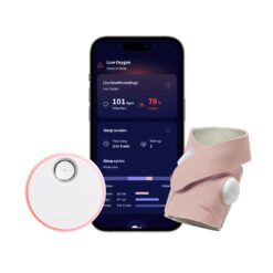Owlet Dream Sock - FDA-Cleared Smart Baby Monitor - Track Live Pulse (Heart) Rate, Oxygen in Infants - Receive Notifications