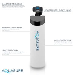 AQUASURE 32000 Grain Harmony Lite Water Softener and Whole House Filtration System