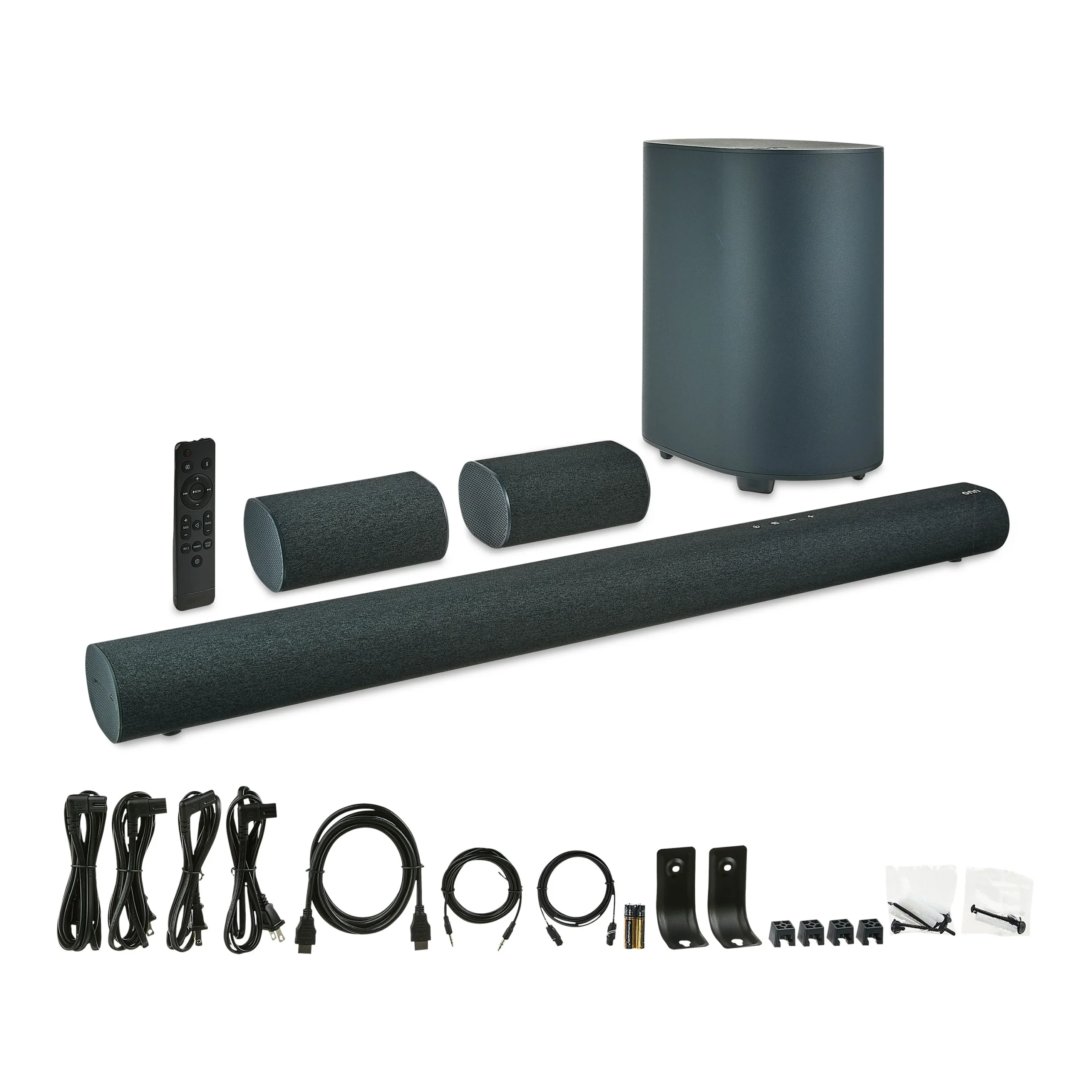 Onn Bluetooth 5.1.2 Channel Surround Soundbar System with Dolby Atmos - Thumbnail 5