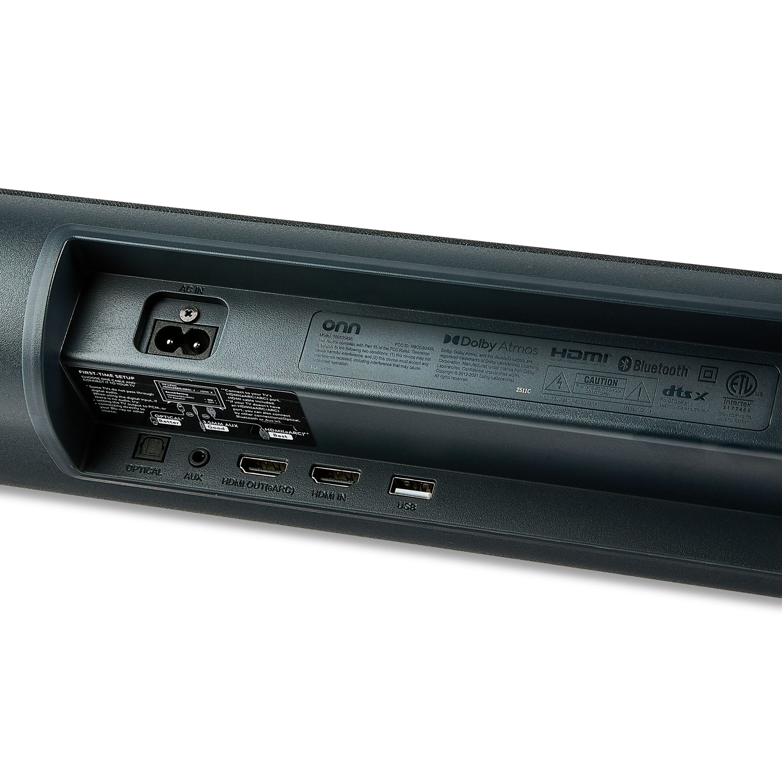 Onn Bluetooth 5.1.2 Channel Surround Soundbar System with Dolby Atmos - Thumbnail 2