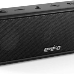 Soundcore Anker 3 Portable Bluetooth Speaker - Wireless, IPX7 Waterproof, 24H Playtime, Pure Titanium Diaphragm Drivers, PartyCast, BassUp, Custom EQ App - for Home, Shower, Outdoor, and Beach