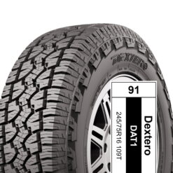 Dextero All-Season P245/75R16 109T Tire Fits: 2015 Toyota Tacoma TRD Pro, 1996-2002 Chevrolet Tahoe LT