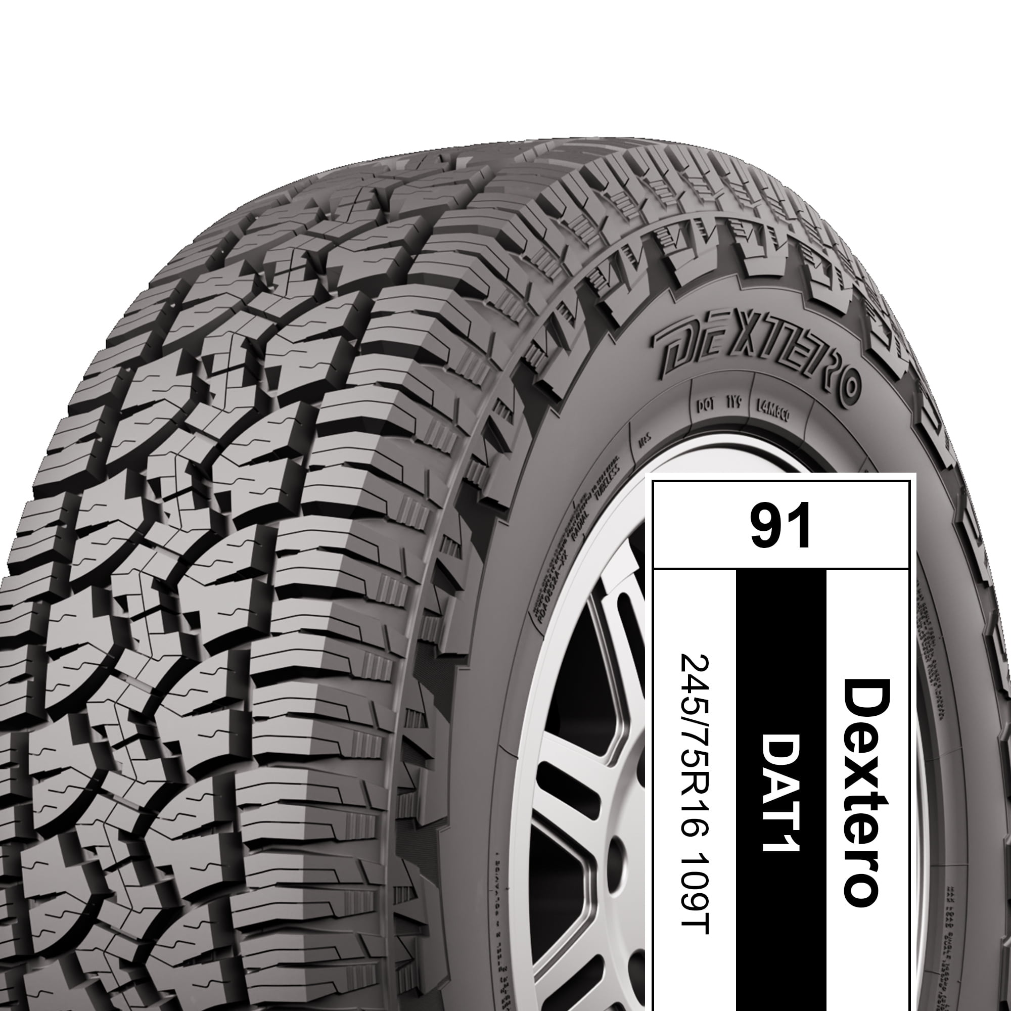 Dextero All-Season P245/75R16 109T Tire Fits: 2015 Toyota Tacoma TRD Pro, 1996-2002 Chevrolet Tahoe LT Dextero All-Season P245/75R16 109T Tire Fits: 2015 Toyota Tacoma TRD Pro, 1996-2002 Chevrolet Tahoe LT