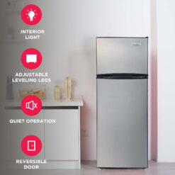 Frigidaire 7.5 Cu. ft. Refrigerator, Platinum Series, Standard Door Style - Stainless Look