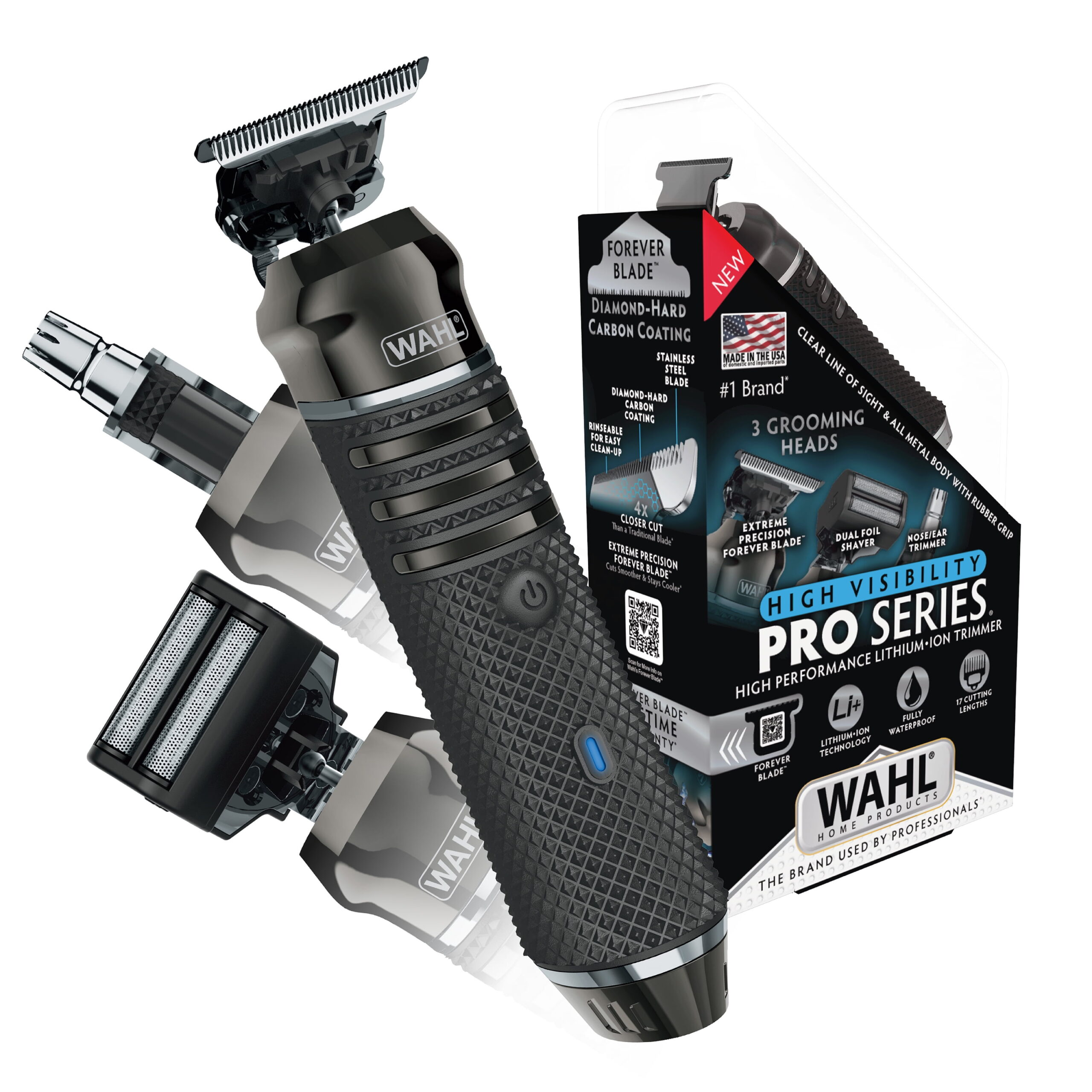 WAHL USA Proシリーズ Forever Blade ビアードトリマー Amazon.com: Wahl USA Pro Series Forever BladeTM Stainless Steel