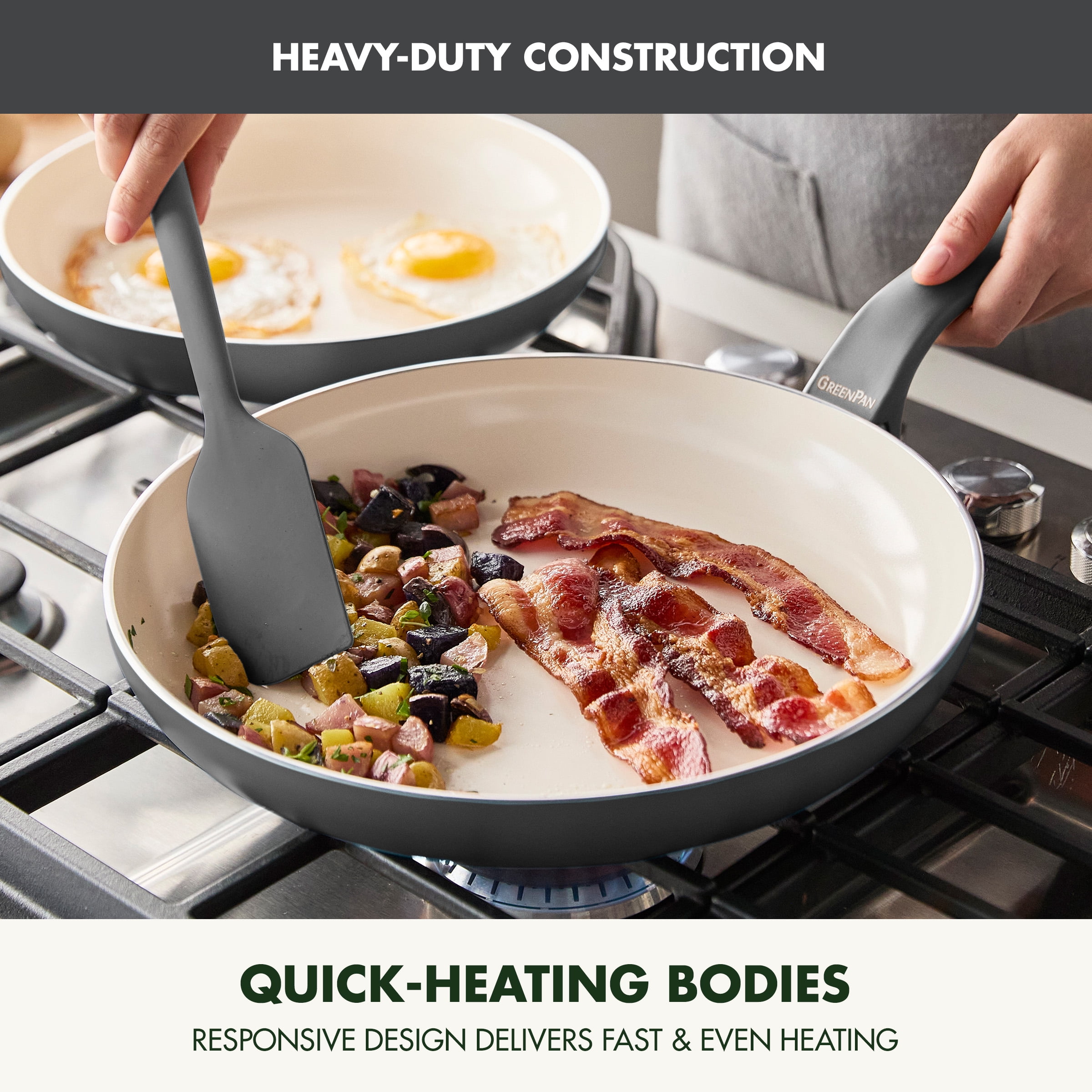 GreenPan Essence 17-Piece Ceramic Nonstick Cookware – Toxin-Free