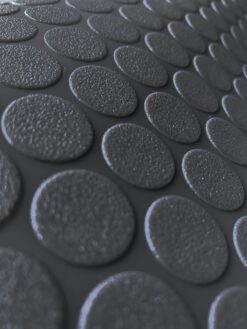 G-Floor 10-ft x 24-ft x 60-mil T Raised coin PVC Garage Flooring Roll ( 240-Sq. Feet )