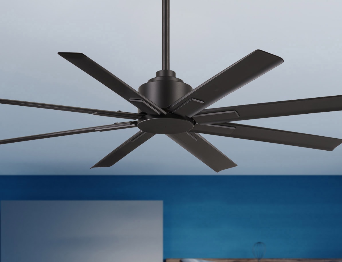 Minka Aire Xtreme H2O 52 52-in Outdoor Black with Black Blades Ceiling Fan Without Light 8 -Blade ) Minka Aire Xtreme H2O 52 52-in Outdoor Black with Black Blades Ceiling Fan Without Light 8 -Blade )