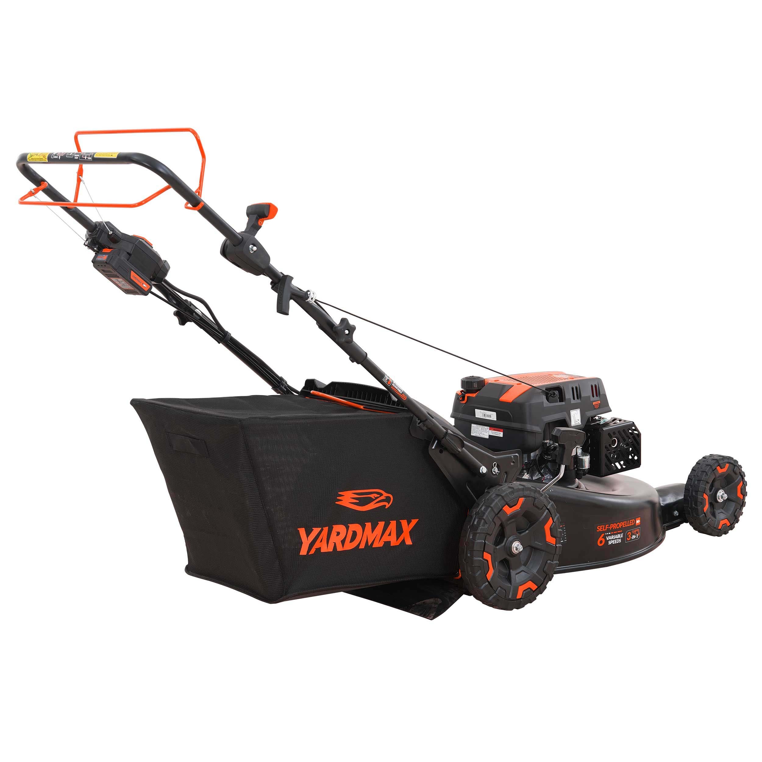 YARDMAX YG4761 24-in Gas Self-propelled Lawn Mower - Thumbnail 4